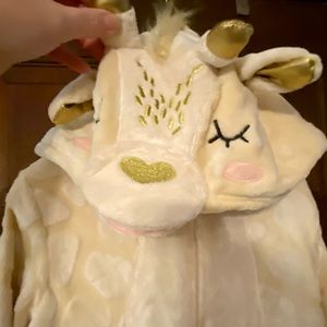Giraffe one piece pajamas. XL